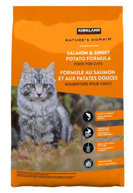 Kirkland Nature's Domain Salmon&Sweet Potato formula for Cat