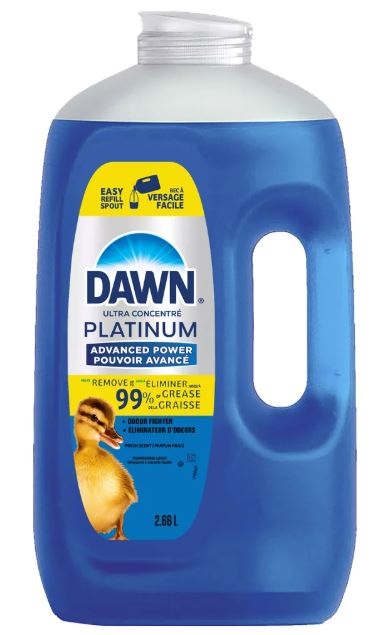 Dawn Platinum Advanced Power, Dishwashing Liquid 2.66L