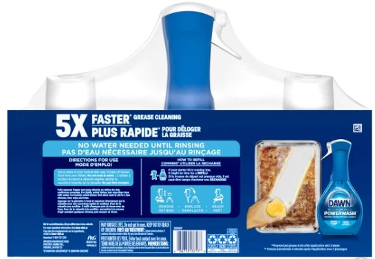 Dawn Powerwash Dish Spray, 3*635mL