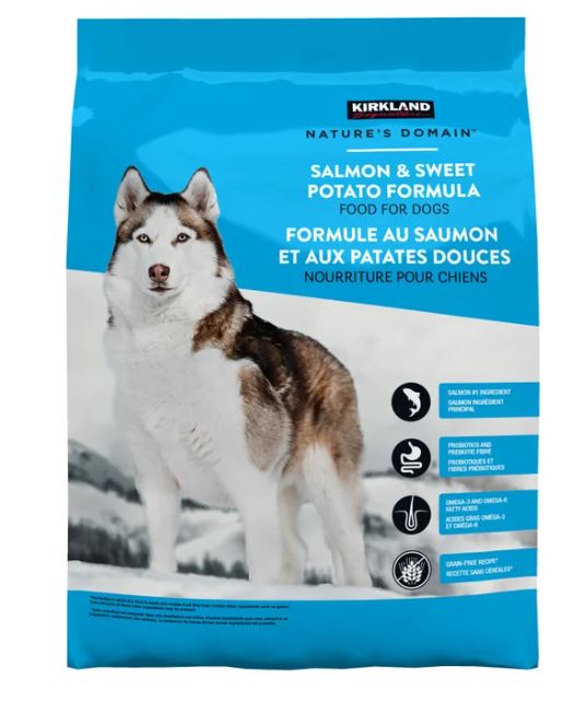 Kirkland Nature's Domain Salmon&Sweet Potato formula for Dog