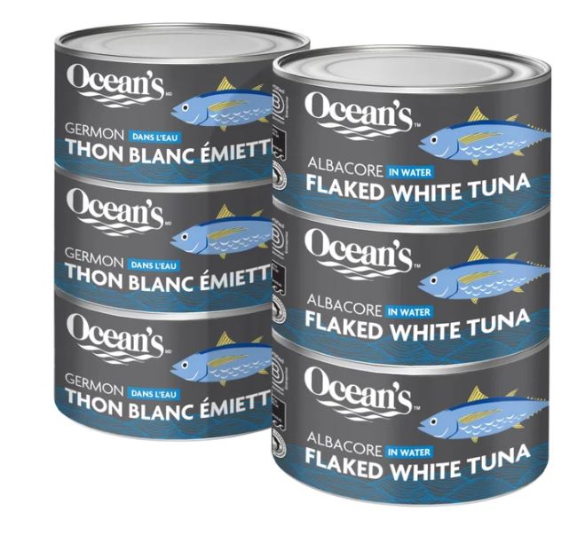Ocean's Flaked White Tuna 6PK (On Sale Unti May 10)