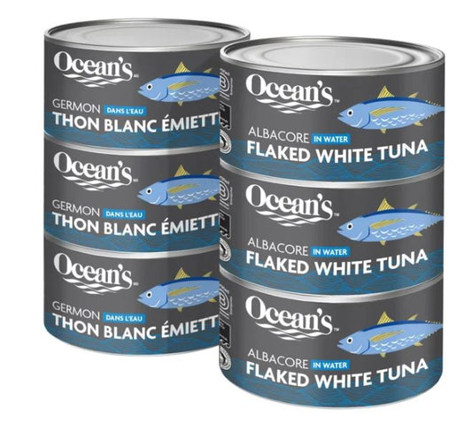 Ocean's Flaked White Tuna 6PK (On Sale Unti May 10)