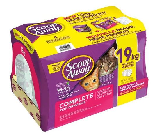 Scoop Away Clumping Cat Litter, 19kg