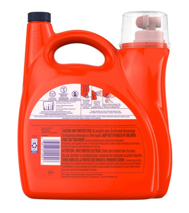 Tide Ultra Concentrated Liquid Laundry Detergent Original Scent, 146 loads
